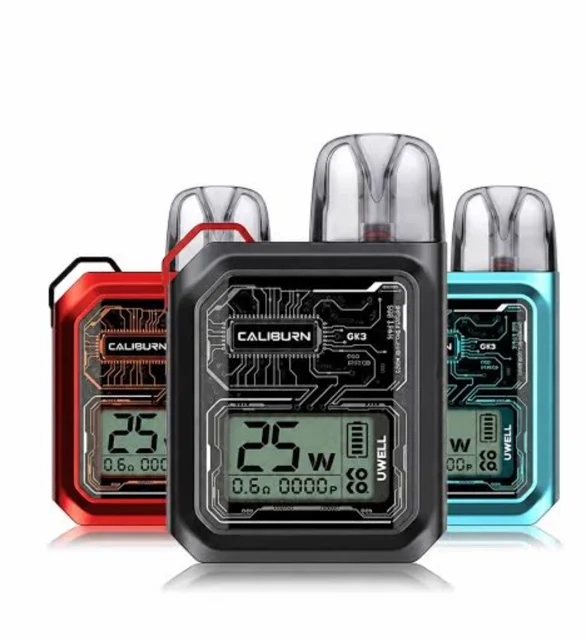 پاد سیستم یوول کالیبرن جی‌کی ۳ (Uwell Caliburn GK3)